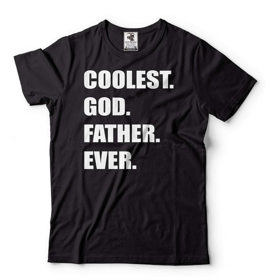 Mens Coolest God Father Ever Shirt Godfather Gifts Best Godfather Shirt Gift for Godfather T Shirt