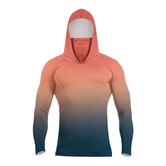 Mens Cooling Hoodies 2026 Hiking Fishing Summer Long Sleeve Casual Upf 50 Breathable Lightweight Shirts Gray XL
