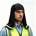 thumbnail image 1 of Mens Cooling Skull Cap with Neck Shade Elastic Reflective Outdoor Work Sun UV Protection Hat for Construction Sanitation Workers, 1 of 5