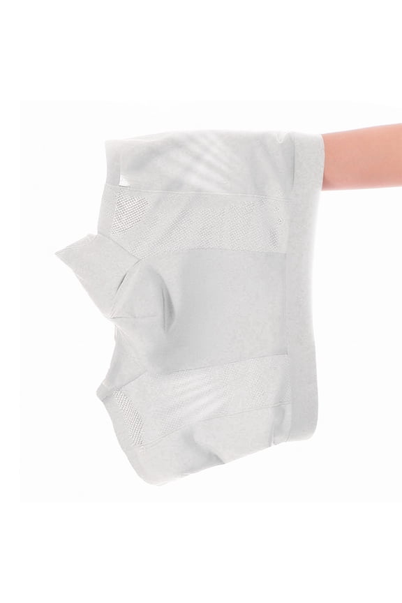 Mens Cooling Underwear Boxer Briefs Casual Solid Color Lightweight Mid Waisted Stretchy Slim Breathable Loungewear Athletic Workout Boxers