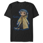 Mens Coraline Button Eyes Doll T Shirt