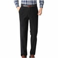thumbnail image 1 of GuangCheng Mens Corduroy Classic Fit Pants Stretch Fall Winter Warm Lightweight Suit Pants, 1 of 6