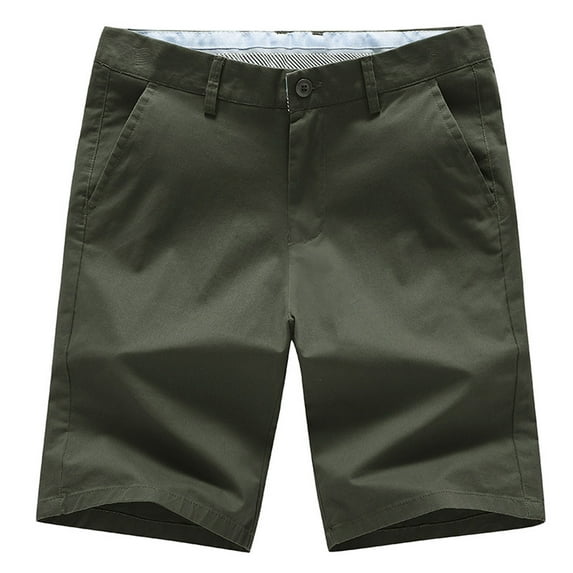 Mens Corduroy Shorts Lace up Elastic Waist Casual Short Pants Summer Outdoor Casual Sport Shorts with Pockets
