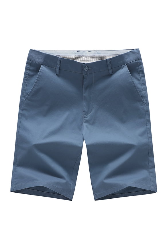 Mens Corduroy Shorts Lace up Elastic Waist Casual Short Pants Summer Outdoor Casual Sport Shorts with Pockets