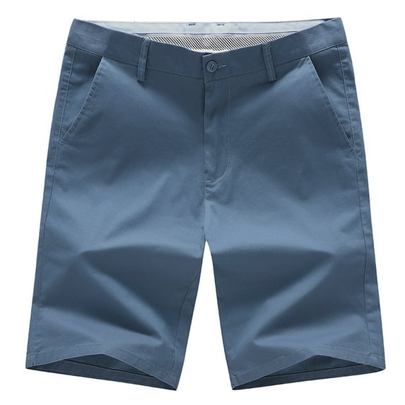 Mens Corduroy Shorts Lace up Elastic Waist Casual Short Pants Summer Outdoor Casual Sport Shorts with Pockets