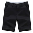 thumbnail image 1 of Mens Corduroy Shorts Lace up Elastic Waist Casual Short Pants Summer Outdoor Casual Sport Shorts with Pockets, 1 of 3