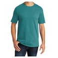 thumbnail image 1 of Mens Core Blend Cotton/Polyester Tee Shirt Jade Green S, 1 of 6