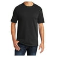 thumbnail image 1 of Mens Core Blend Cotton/Polyester Tee Shirt Jet Black S, 1 of 6