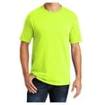 thumbnail image 1 of Mens Core Blend Cotton/Polyester Tee Shirt Safety Green XL, 1 of 6