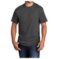 thumbnail image 1 of Mens Core Cotton Male T-Shirts Coal Grey L, 1 of 4