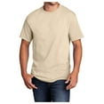 thumbnail image 1 of Mens Core Cotton Male T-Shirts Creme S, 1 of 4