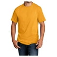 thumbnail image 1 of Mens Core Cotton Male T-Shirts Gold 6XL, 1 of 5