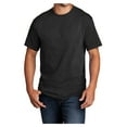 thumbnail image 1 of Mens Core Cotton Male T-Shirts Jet Black S, 1 of 5