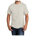 thumbnail image 1 of Mens Core Cotton Male T-Shirts Oatmeal Heather M, 1 of 4