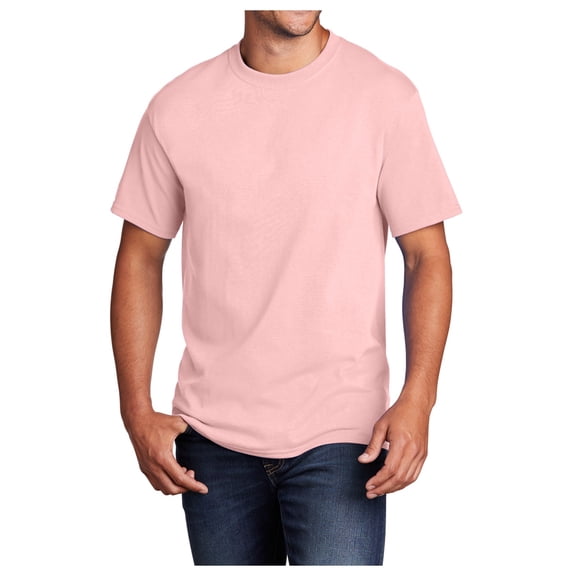Mens Core Cotton Male T-Shirts Pale Blush M
