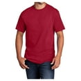 thumbnail image 1 of Mens Core Cotton Male T-Shirts Red XL, 1 of 5