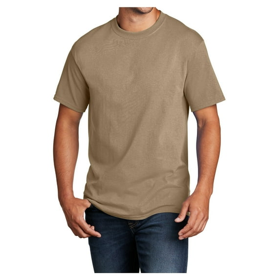 Mens Core Cotton Male T-Shirts Sand 3XL
