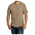thumbnail image 1 of Mens Core Cotton Male T-Shirts Sand L, 1 of 5