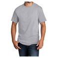 thumbnail image 1 of Mens Core Cotton Male T-Shirts Silver 2XL, 1 of 5