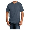 thumbnail image 1 of Mens Core Cotton Male T-Shirts Steel Blue L, 1 of 5