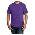 thumbnail image 1 of Mens Core Cotton Male T-Shirts Team Purple XL, 1 of 5