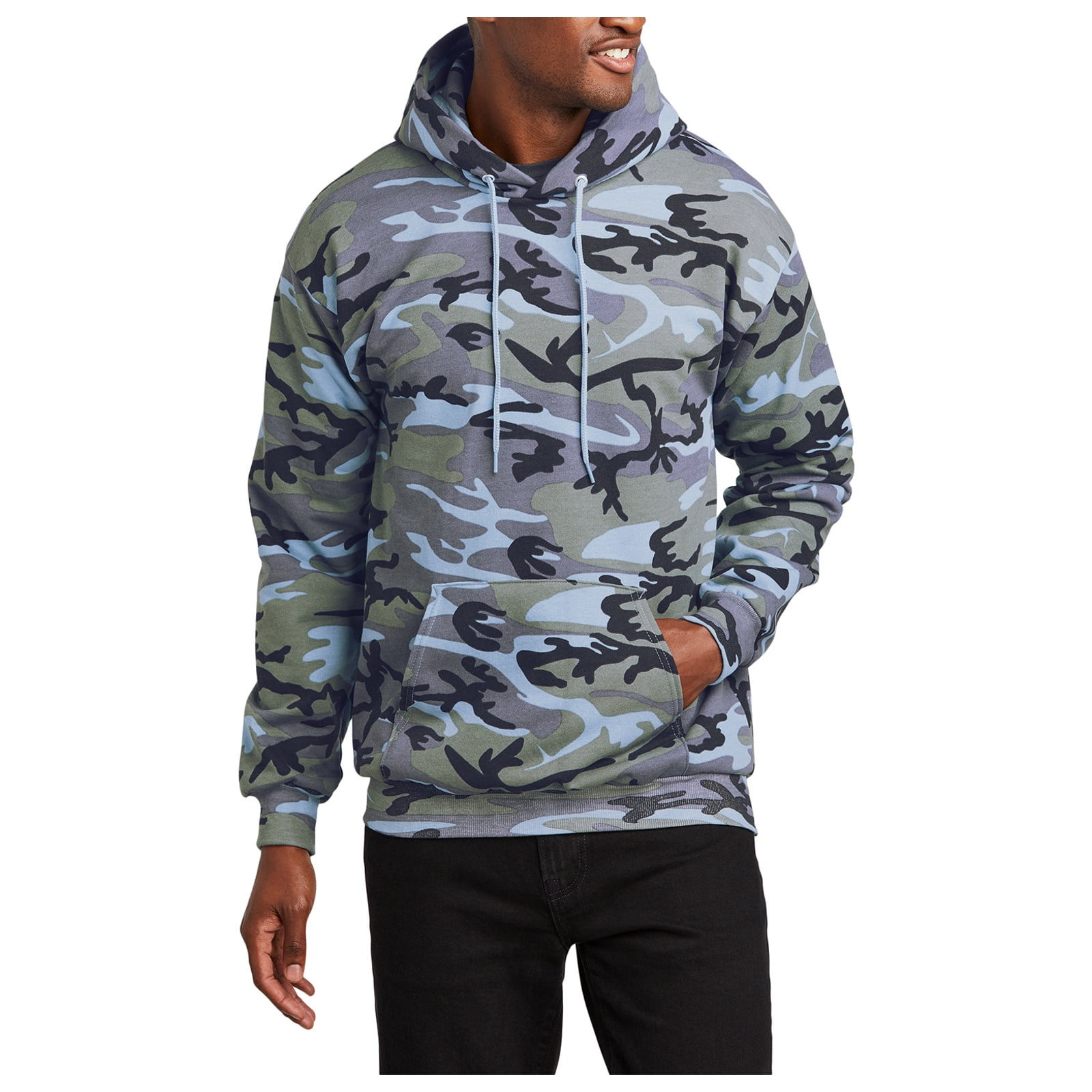 Mens camo sweatshirt without hood sale