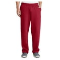 thumbnail image 1 of Mens Core Fleece Classic Cotton/Poly fleece Sweatpant with Pockets Red S, 1 of 6