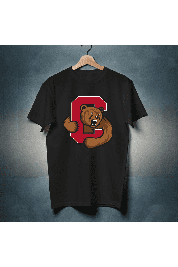 Mens Cornell Big Red Apparel Neutral Bear Icon T-Shirt
