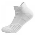 thumbnail image 1 of Mens Cotton Ankle Running Socks Breathable Low Cut Athletic Sports Tab Socks Aosijia, 1 of 7