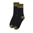 thumbnail image 1 of Mens Cotton-Blend Ankle Socks Casual Color Block Moisture-Wicking Breathable Thermal Warm Everyday Workwear Crew Boot Sock, 1 of 5