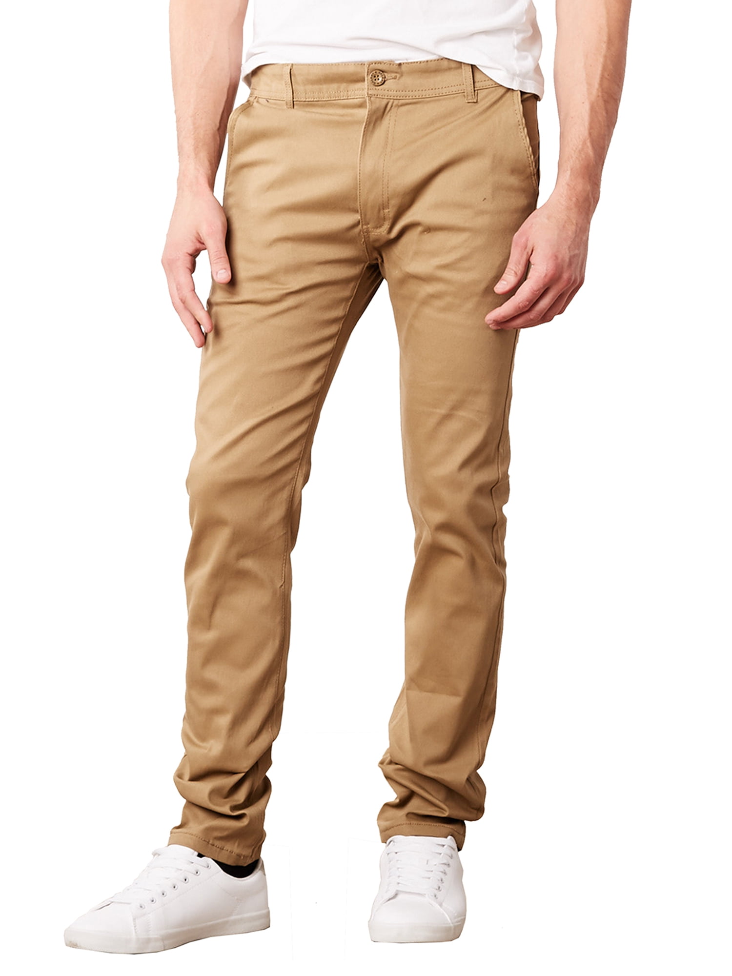 Peter | Men’s Slim-Fit Chino Pants | Stretch Cotton Smart-Casual Workwear main image 1