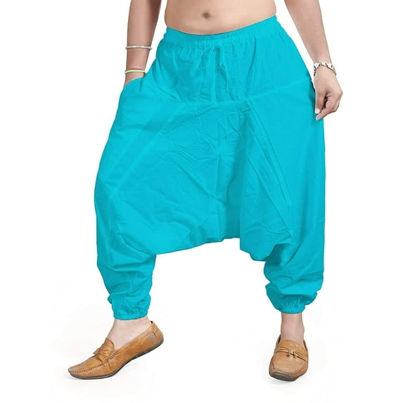 Mens Cotton Free Size Yoga Pants- Lounge Pants- Sleepwear Pyjama's - Harem pants