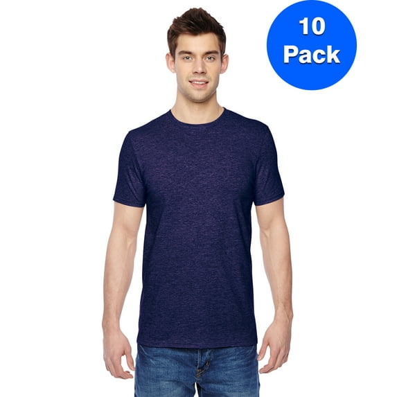 Mens Cotton Jersey Crew T-Shirt SF45R (10 PACK)