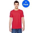 thumbnail image 1 of Mens Cotton Jersey Crew T-Shirt SF45R (3 PACK), 1 of 3