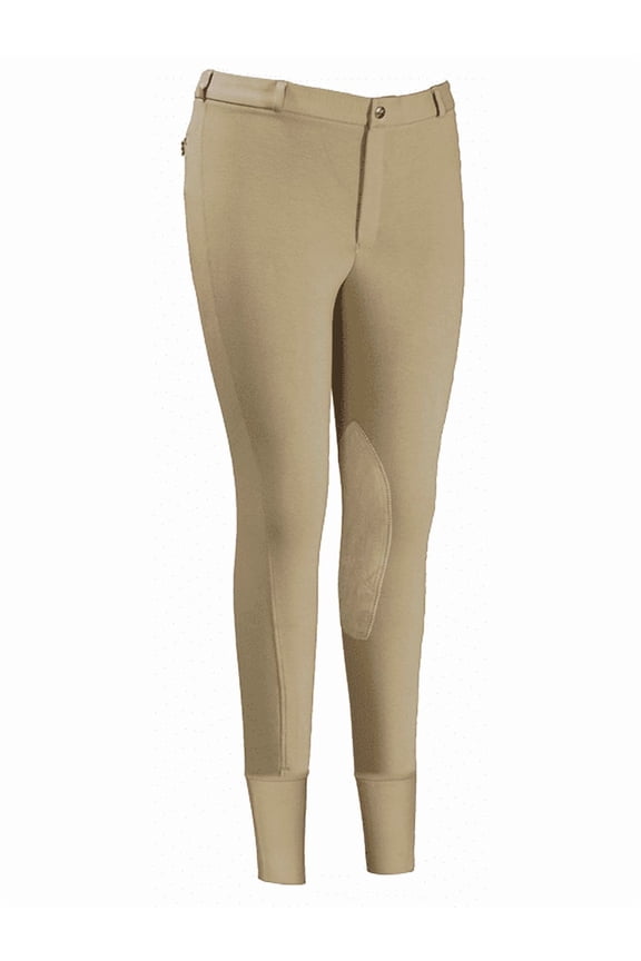 Mens Cotton Knee Patch Regular Breeches