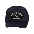 thumbnail image 1 of Mens Cotton US Air Force Twill Golf Cap - Snapback Cap with Rope, Veteran Navy, 1 of 2