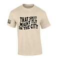 thumbnail image 1 of Mens Country Music Tshirt North Of Richmond That Might Fly In The City Short Sleeve T-shirt-Sand-6xl, 1 of 1