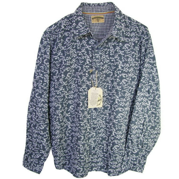 Mens 'Courtside Printed Shirt' Button-Down Shirt