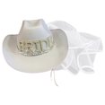 thumbnail image 1 of Mens Cowboy Hat White Hat Straw Cowboy Hats Country Outfits for Men One Size, 1 of 4