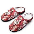 thumbnail image 1 of Mens Cozy Slippers Hazbin Hotel Warm Soft Plush Slipper Slip-on House Shoes for Home Indoor Outdoor, 1 of 7