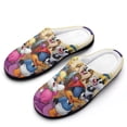 thumbnail image 1 of Mens Cozy Slippers Looney Tunes Cartoons Warm Soft Plush Slipper Slip-on House Shoes for Home Indoor Outdoor, 1 of 7