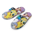 thumbnail image 1 of Mens Cozy Slippers Looney Tunes Cartoons Warm Soft Plush Slipper Slip-on House Shoes for Home Indoor Outdoor, 1 of 8