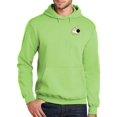 thumbnail image 1 of Mens Crashing Bowling Patch Hoodie Sweatshirt, XL Lime Green, 1 of 3