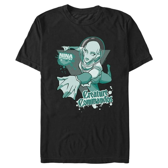 Mens Creature Commandos Amphibious Nina T Shirt