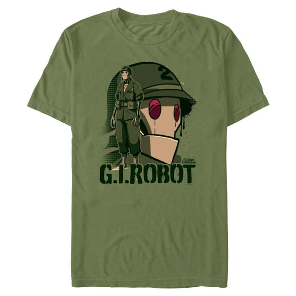 Mens Creature Commandos G.I. Robot 2 T Shirt
