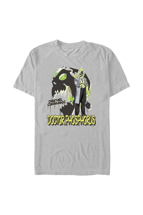 Mens Creature Commandos Phosphorus Graffiti T Shirt