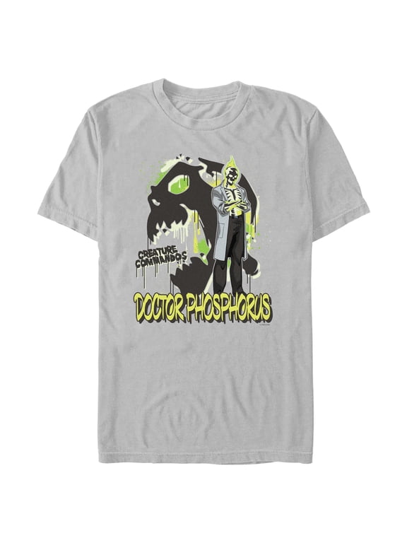 Mens Creature Commandos Phosphorus Graffiti T Shirt