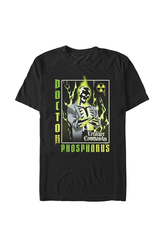 Mens Creature Commandos Radioactive Phosphorus T Shirt