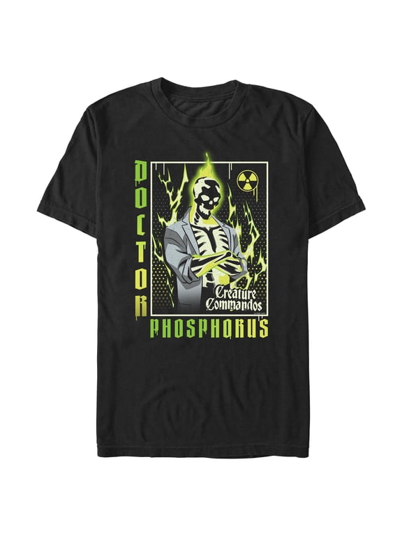 Mens Creature Commandos Radioactive Phosphorus T Shirt