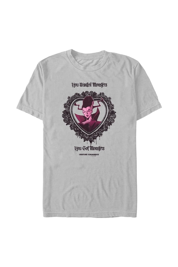 Mens Creature Commandos The Bride Heart T Shirt